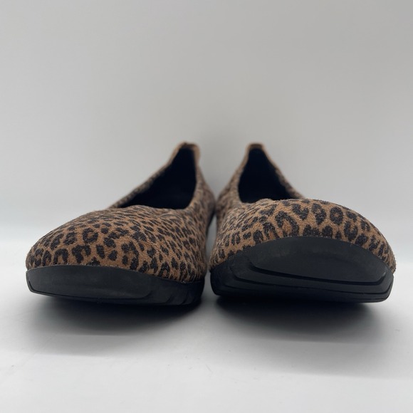 Sabrinas Womens 37 Shoes Flats Cheetah Leopard Round Toe‎ Made in Spain Comfort - Picture 5 of 14